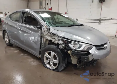 2015 Hyundai Elantra Se from USA, damaged, VIN KMHDH4AE3FU329543